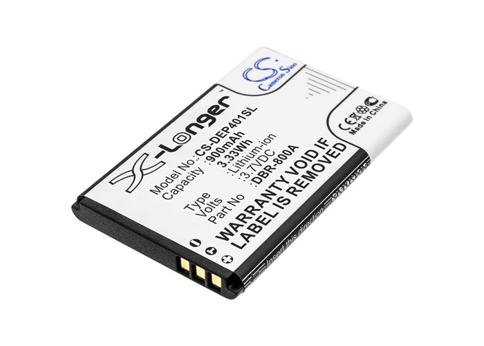 Pack] cellePhone Batterie Li-Ion compatible avec Doro Primo 401 805 - 1350  1360 1361 1362 2414 2424 2415 6520 6530 (remplacement pour DBR-800A)