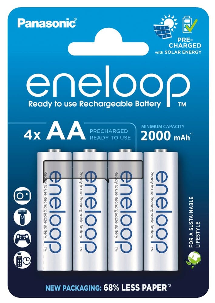 Panasonic Eneloop - AA - 4 pack