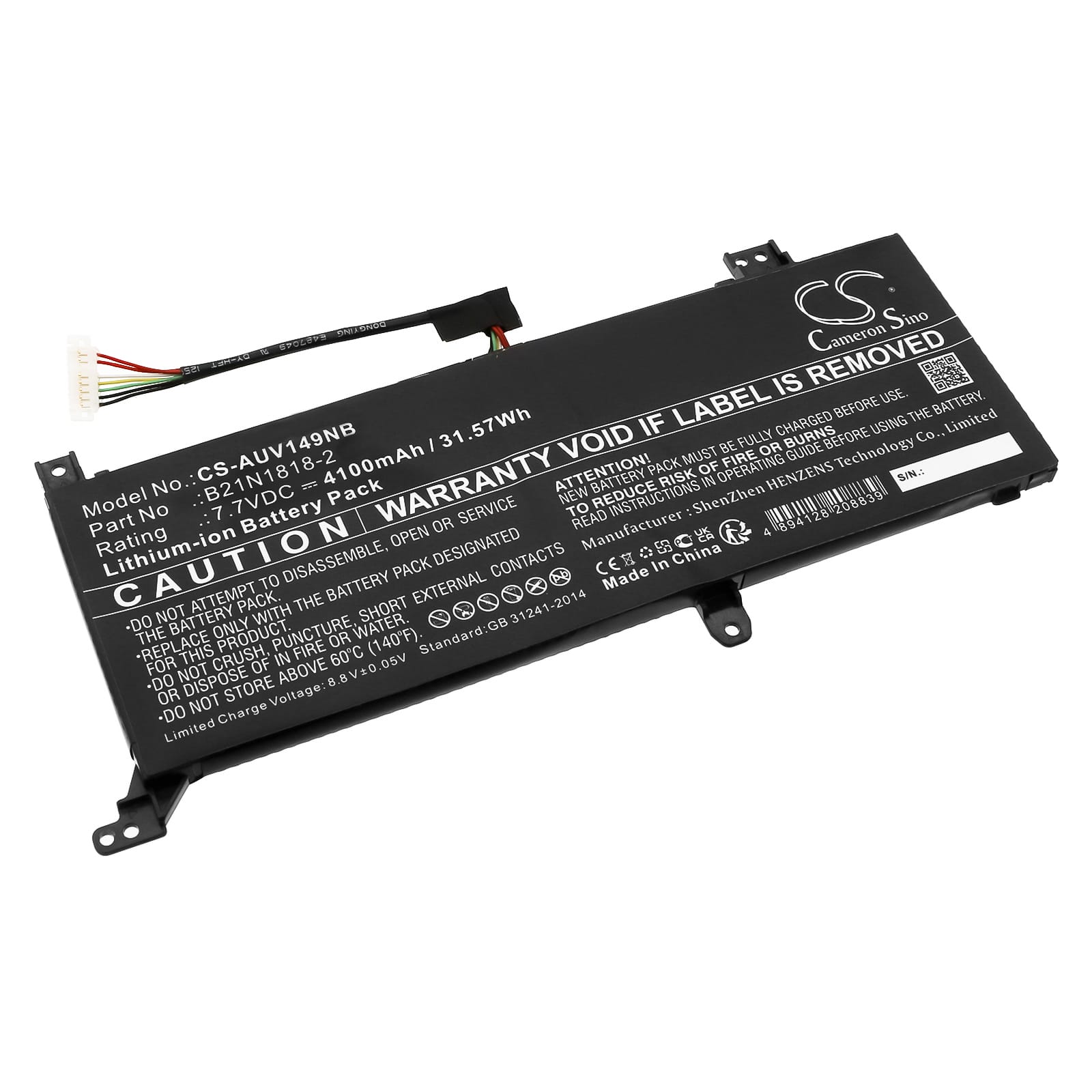 Batteri till Asus ExpertBook P1 P1510CJA mfl - 4.100 mAh