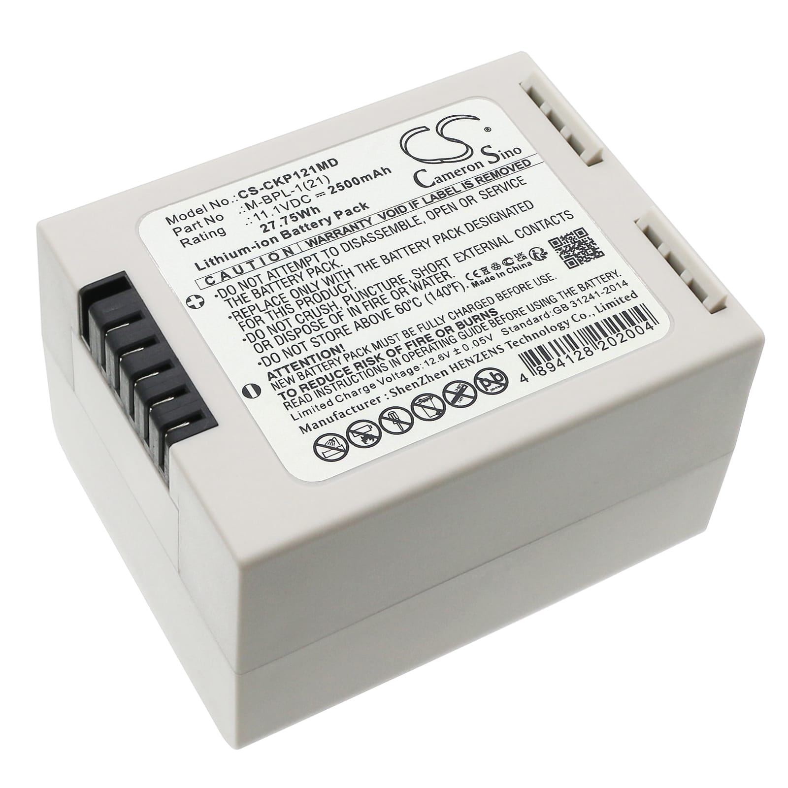 Batteri till Medtronic Colin 2070 - 2.500 mAh