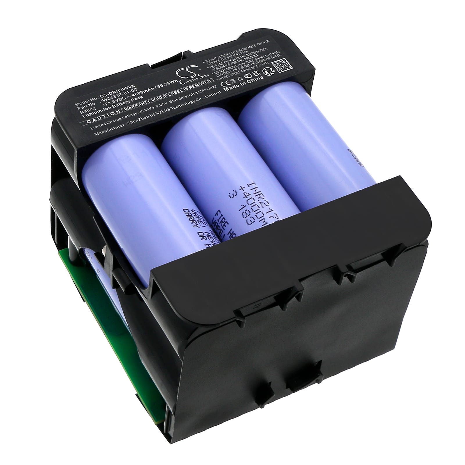 Batteri till Dreame H30 ULTRA - 4.600 mAh
