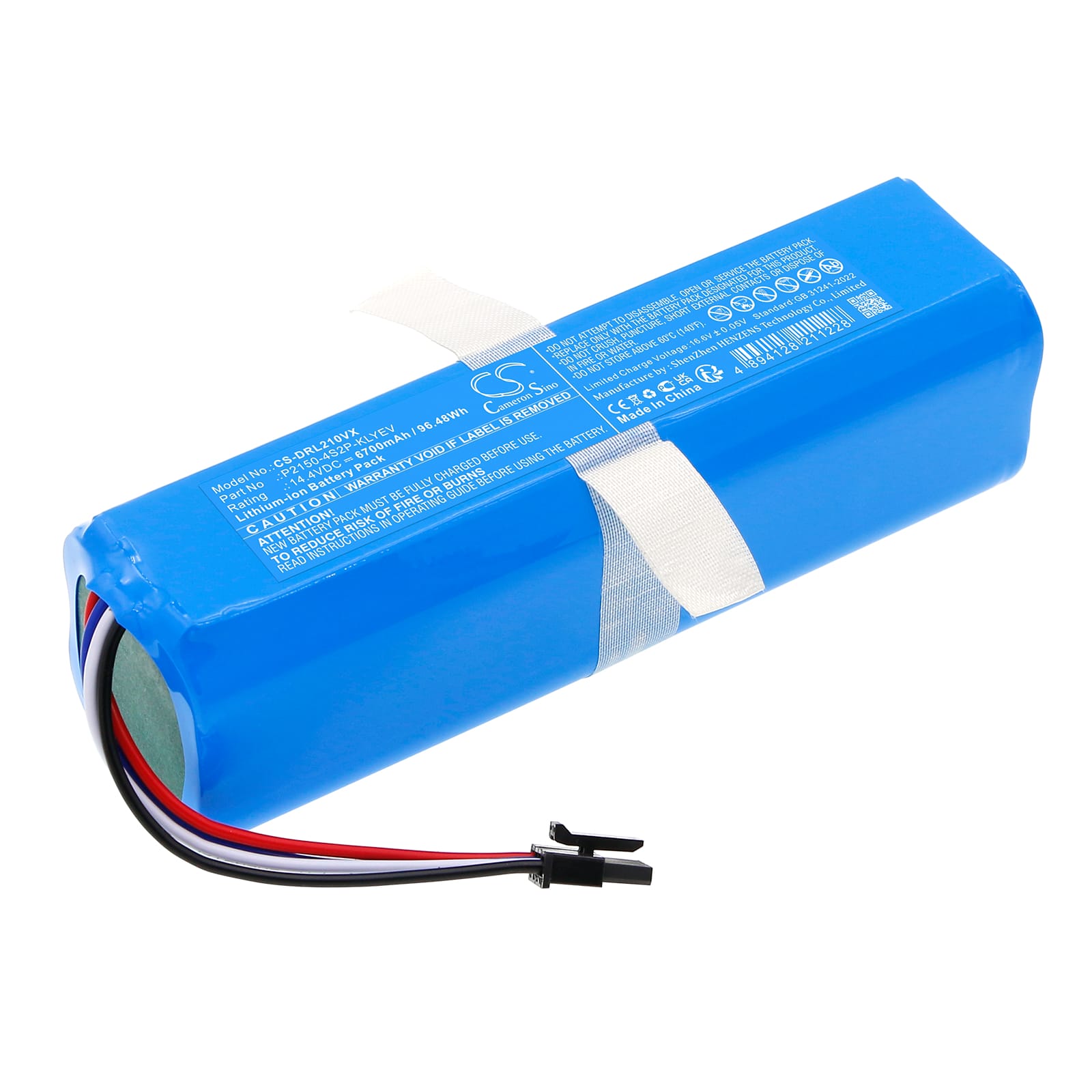 Batteri till Dreame Bot L10s Ultra Gen2 mfl - 6.700 mAh