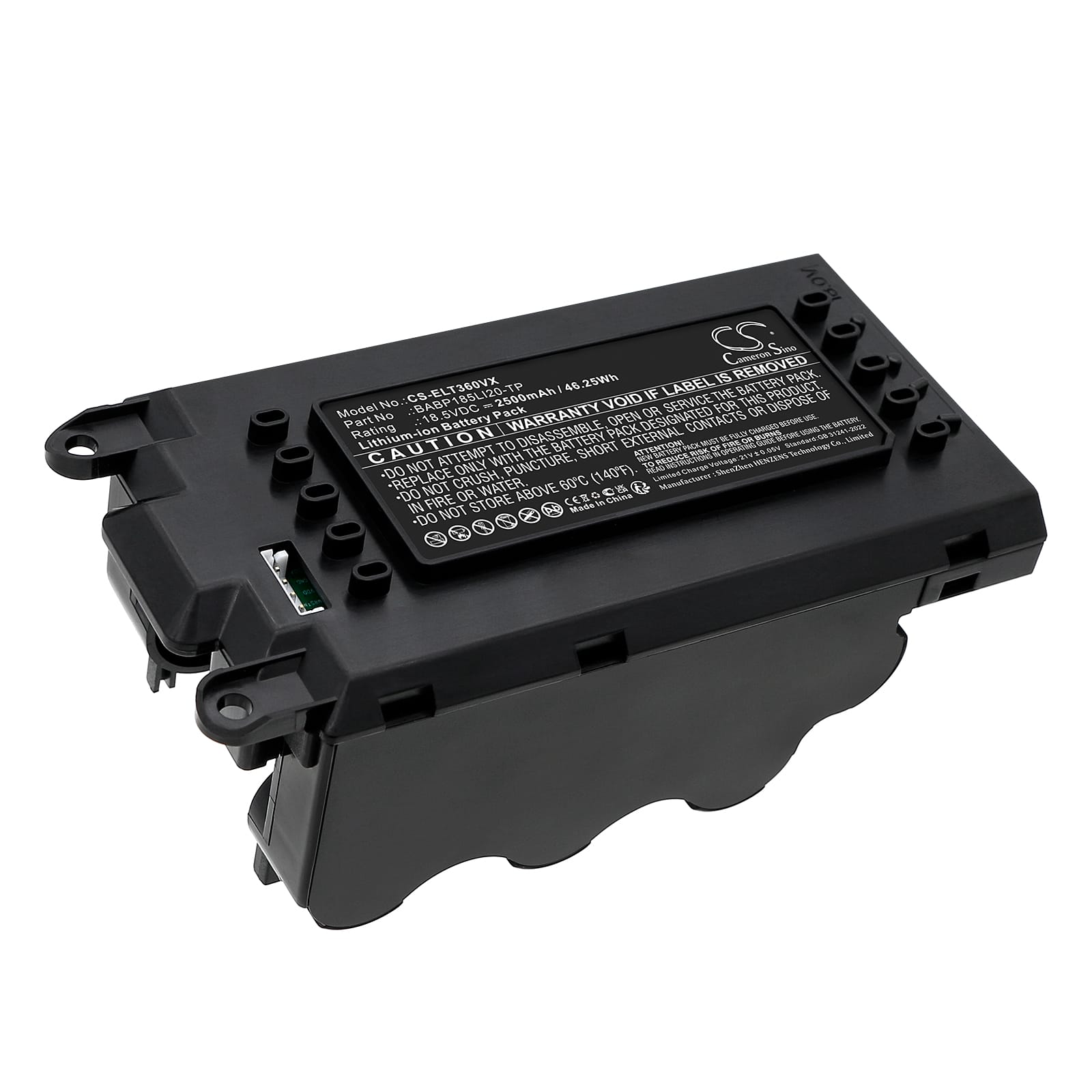 Batteri till Electrolux ERG36 mfl - 2.500 mAh