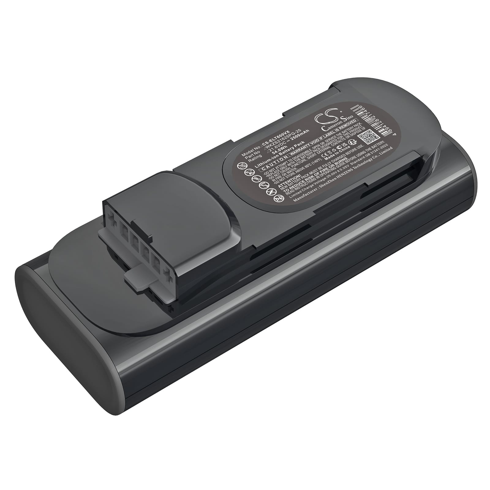 Batteri till Electrolux EFP61712 mfl - 2.500 mAh
