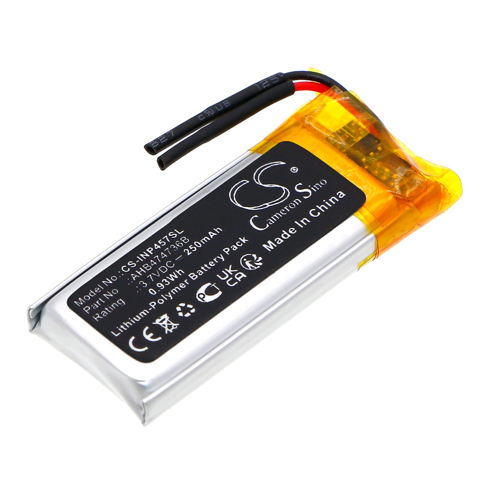Batteri till Ingenico RP457 mfl - 250 mAh