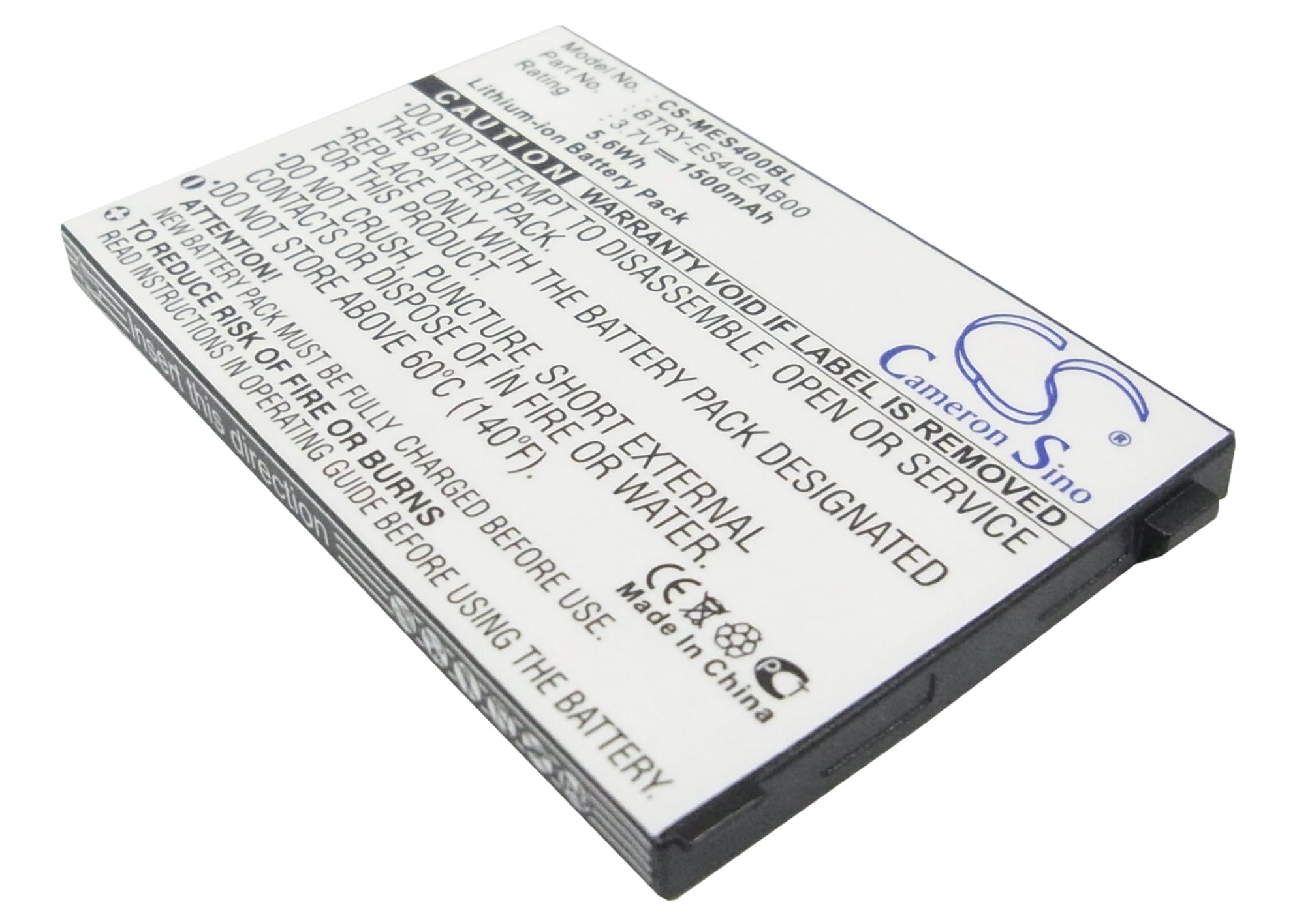 Batteri till Symbol ES400 mfl - 1.500 mAh