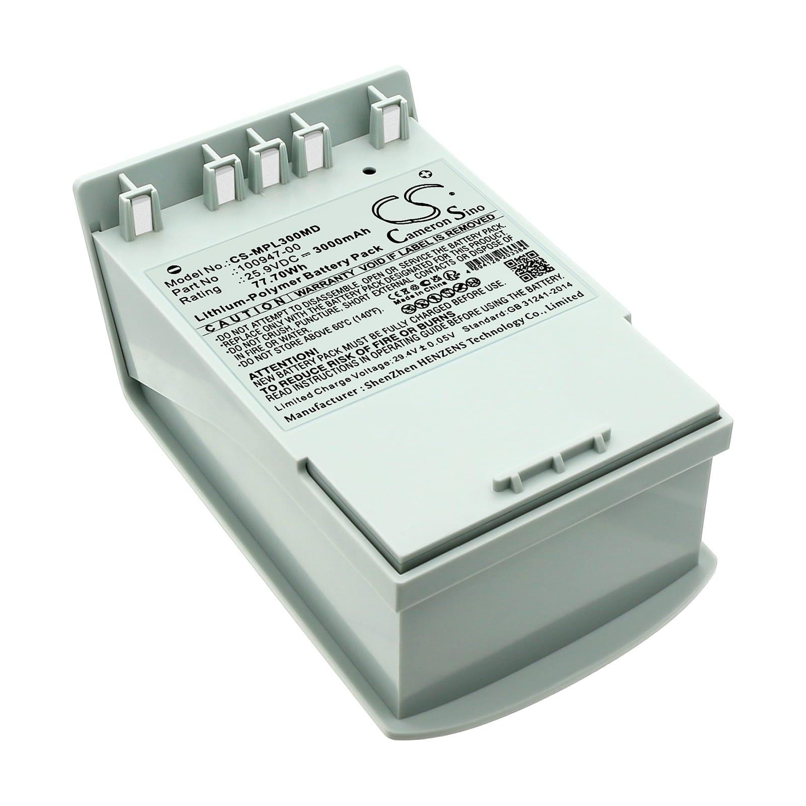 Batteri till Medtronic LUCAS 2 mfl - 3.000 mAh