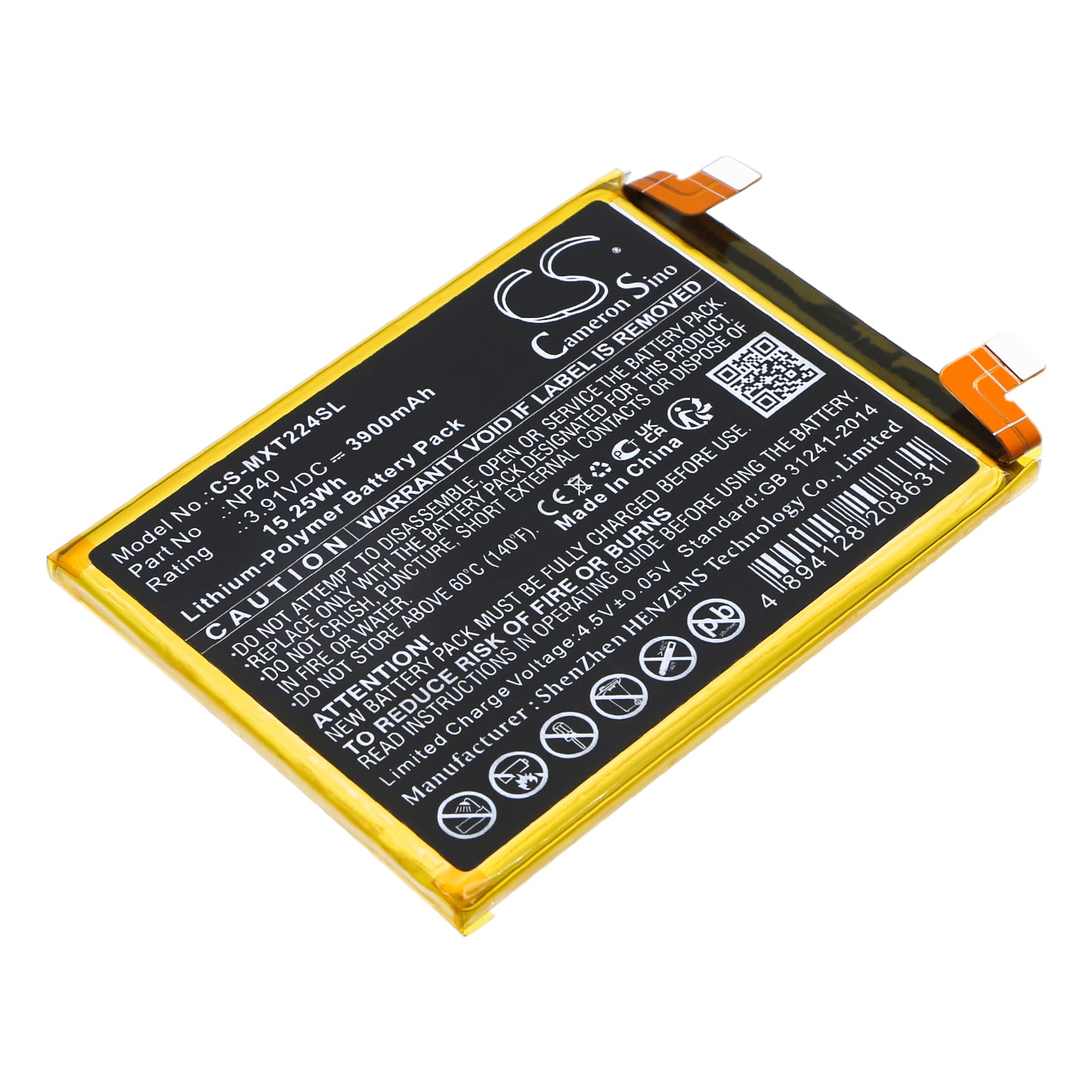 Batteri till Motorola EDGE 30 NEO mfl - 3.900 mAh