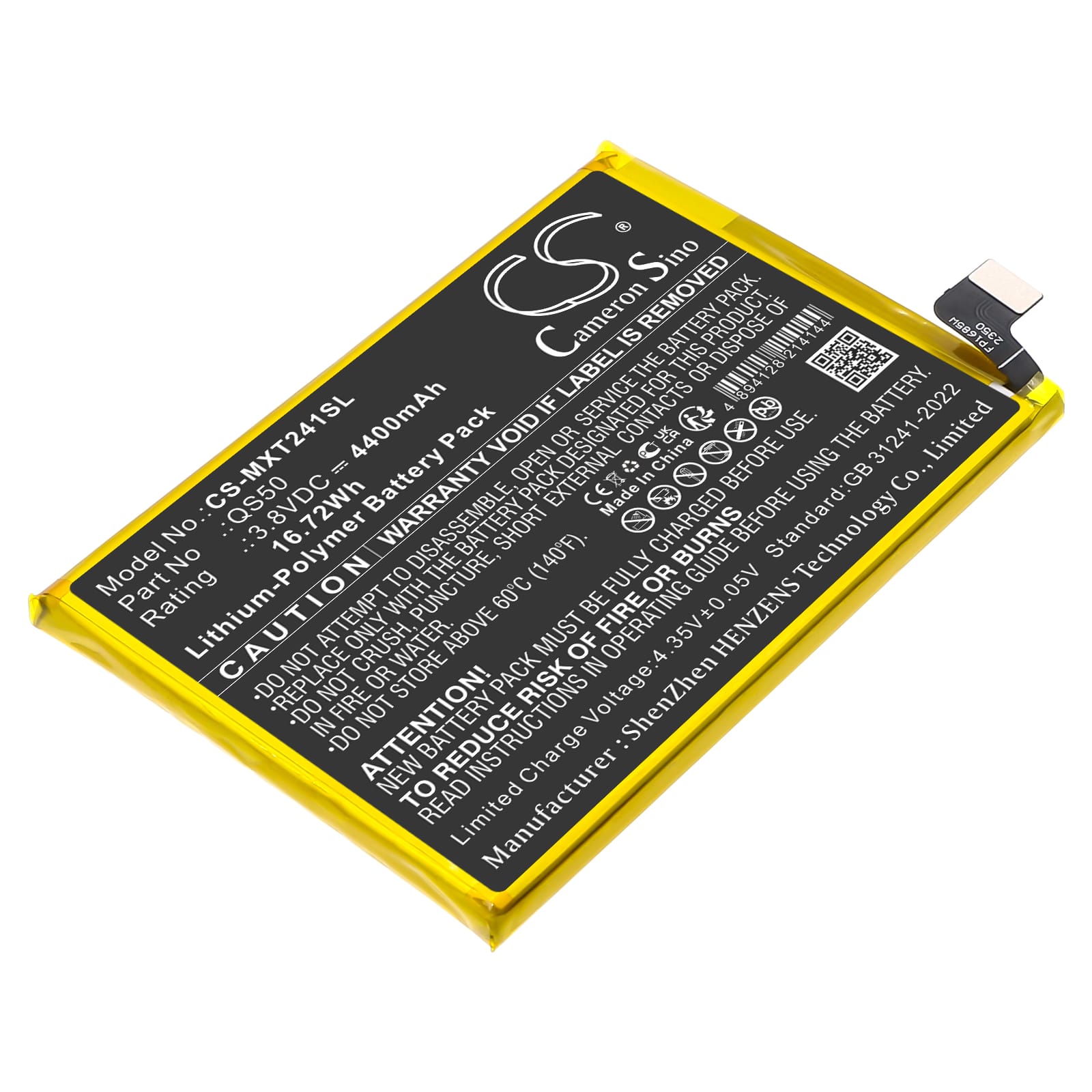 Batteri till Motorola Moto G Stylus 5G mfl - 4.400 mAh