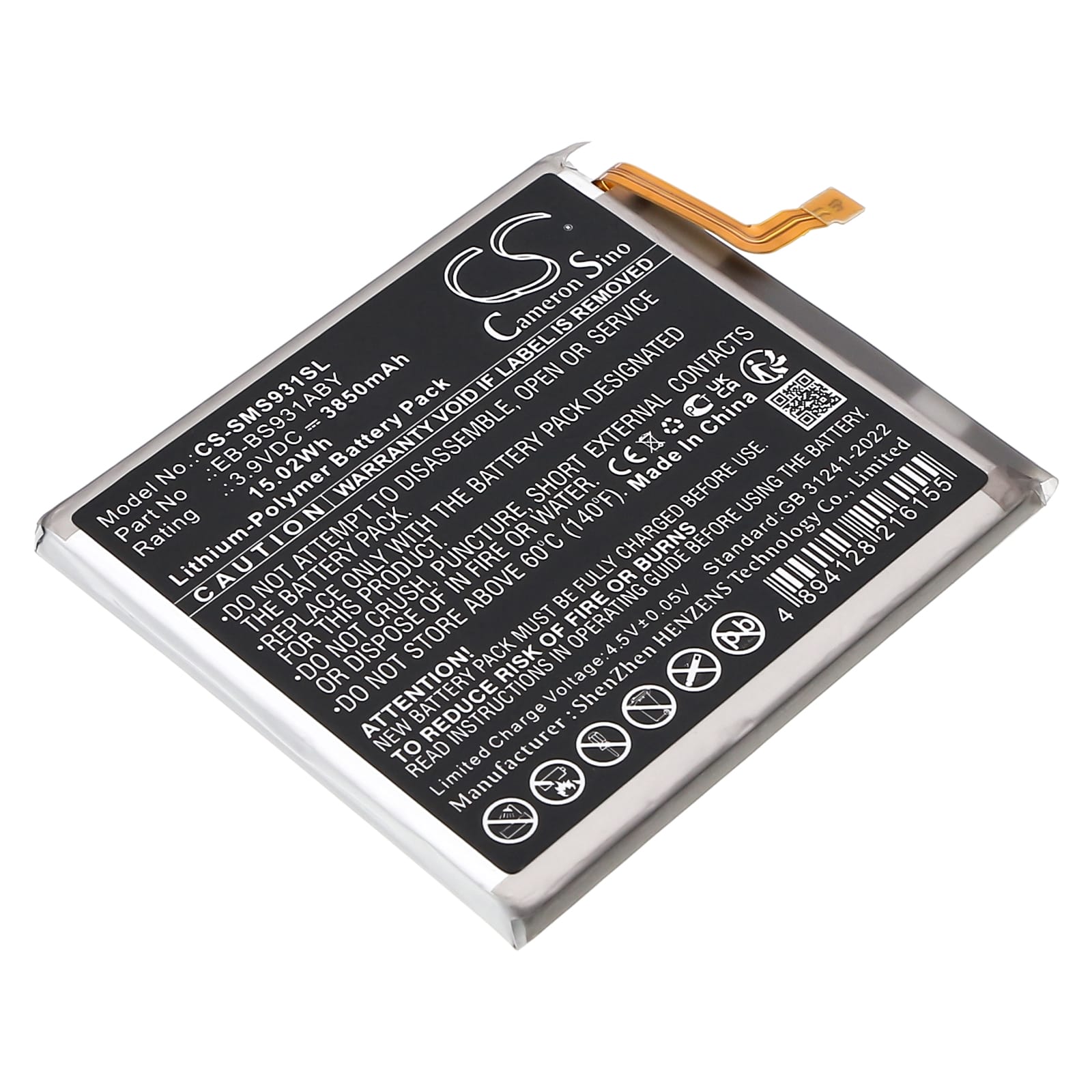 Batteri till Samsung Galaxy S25 5G mfl - 3.850 mAh