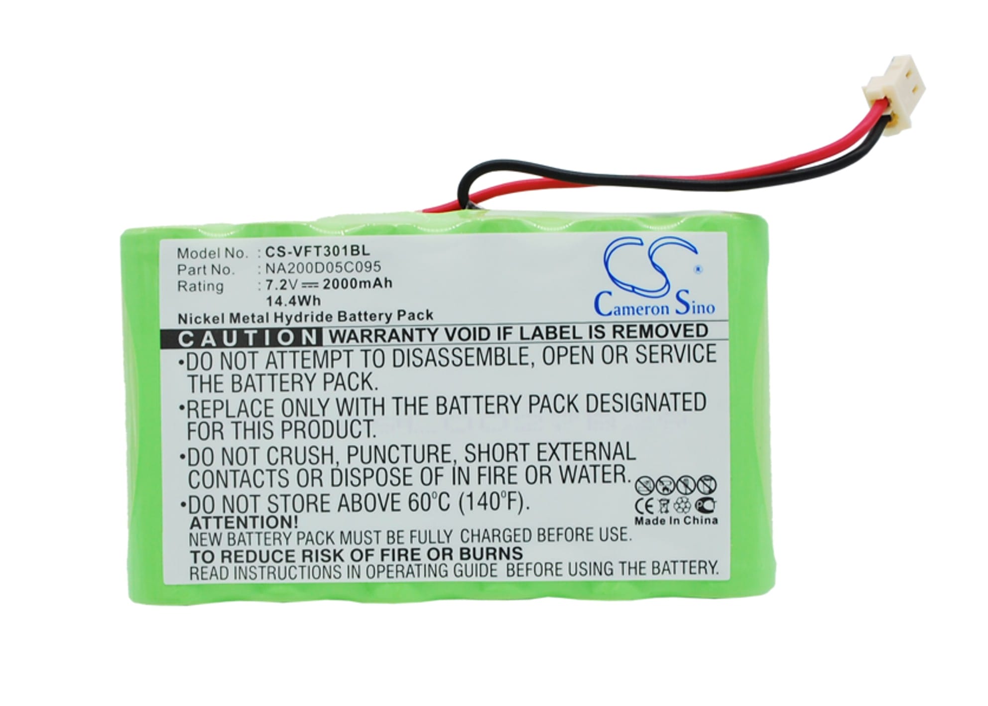 Batteri till Verifone Nurit 3010 - 2.000 mAh