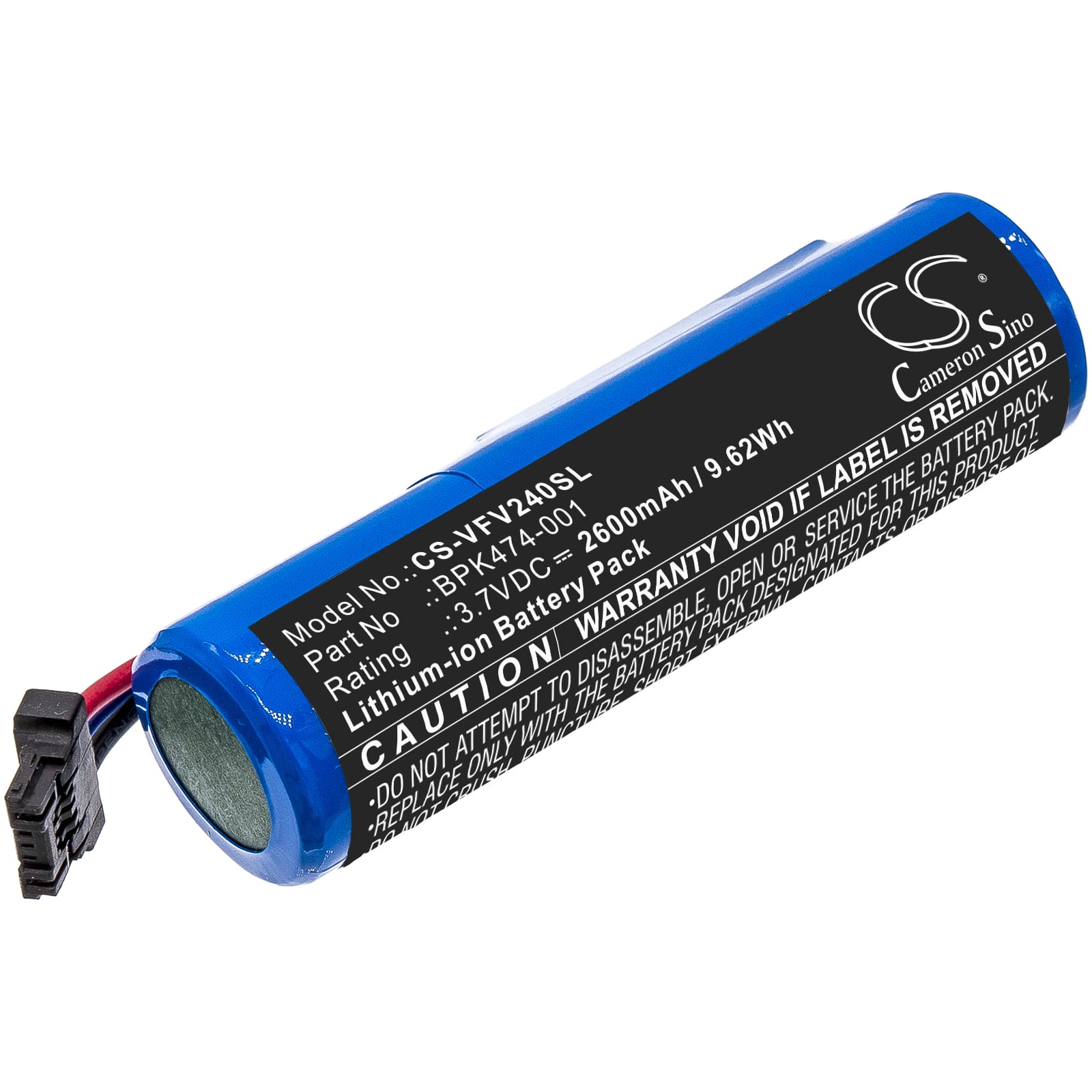 Batteri till Verifone 3GBWC mfl - 2.600 mAh