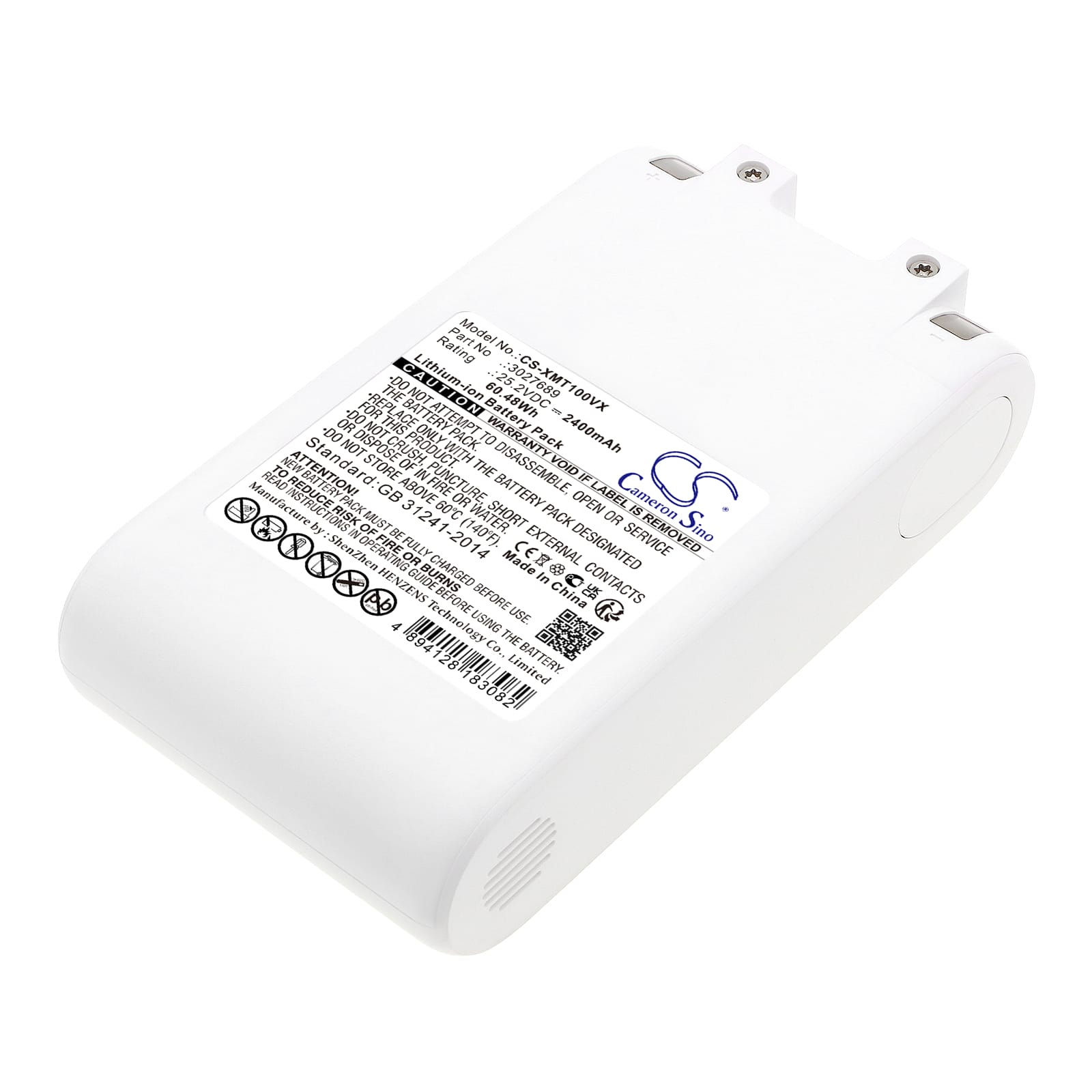 Batteri till Xiaomi Dreame G9 mfl - 2.400 mAh