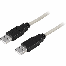 USB 2.0 kabel Typ A hane - Typ A hane - 0.5m