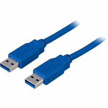 USB 3.0 Typ A hane - Typ A hane - 2m