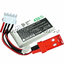 LiPo 3 cell - 11.1 V - 450 mAh