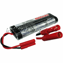 RC Batteri - 7.2 V - 4.600 mAh