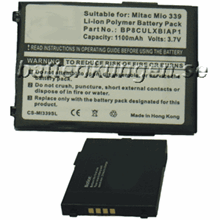 Batteri till Yakumo Delta 400 / 400GPS