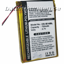 Batteri till iRiver E10 mfl