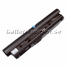 Batteri till Sony VGN-TZ12 mfl - 4.400 mAh - svart