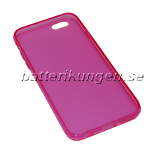 iPhone 6 / 6s mobilskal - Ljusrosa genomskinlig