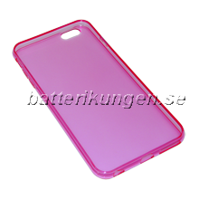 iPhone 6 plus mobilskal - Ljusrosa genomskinlig